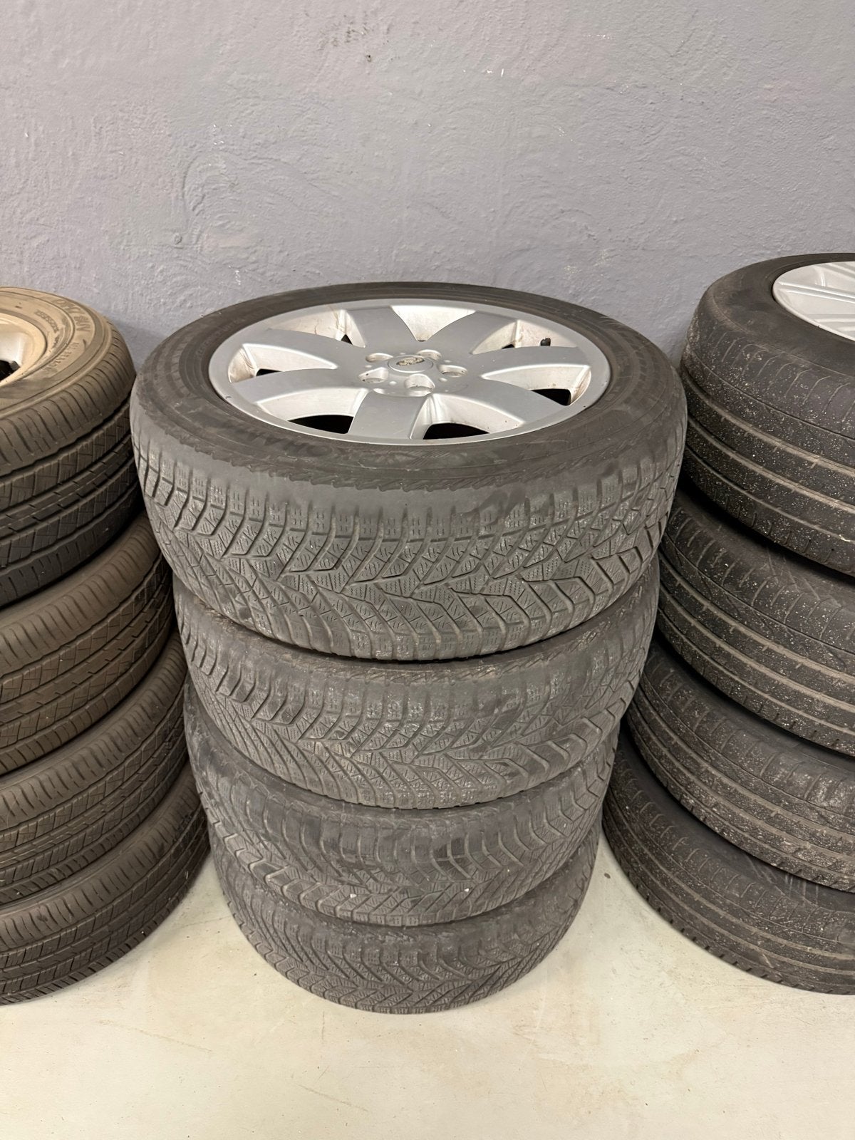 20 inch Banden velgen voor Land Range Rover L322 255/50R20, Auto-onderdelen, Banden en Velgen, Gebruikt, 255 mm, Banden en Velgen