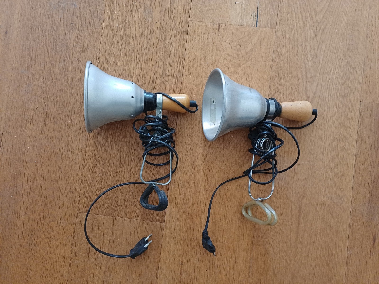 2 x Vintage Ikea Daraf Klemspot / Wandlamp met Klem € 25, Ophalen, Met snoer/stekker, Gebruikt, IKEA