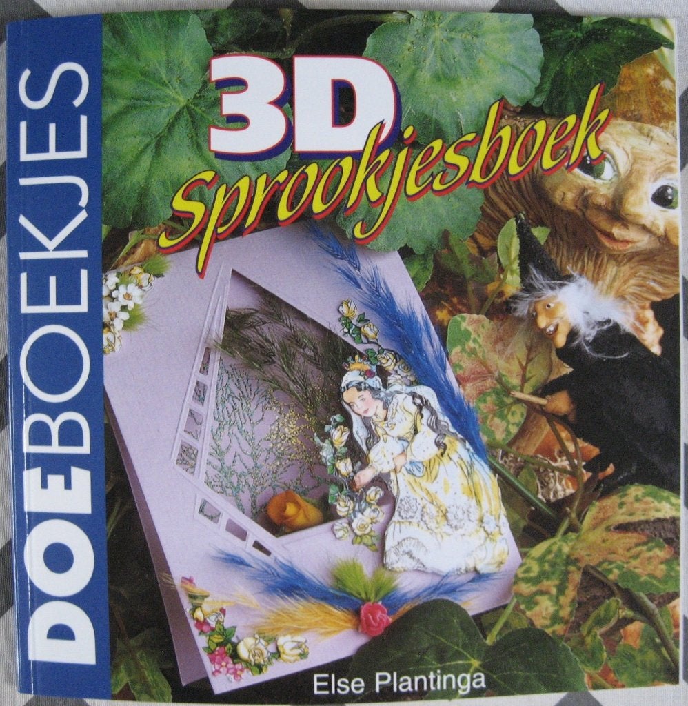 Doeboekjes 3D sprookjes boek - Else Plantinga., Boeken, Nieuw, Ophalen of Verzenden, Scrapbooking en Knutselen,  Else Plantinga