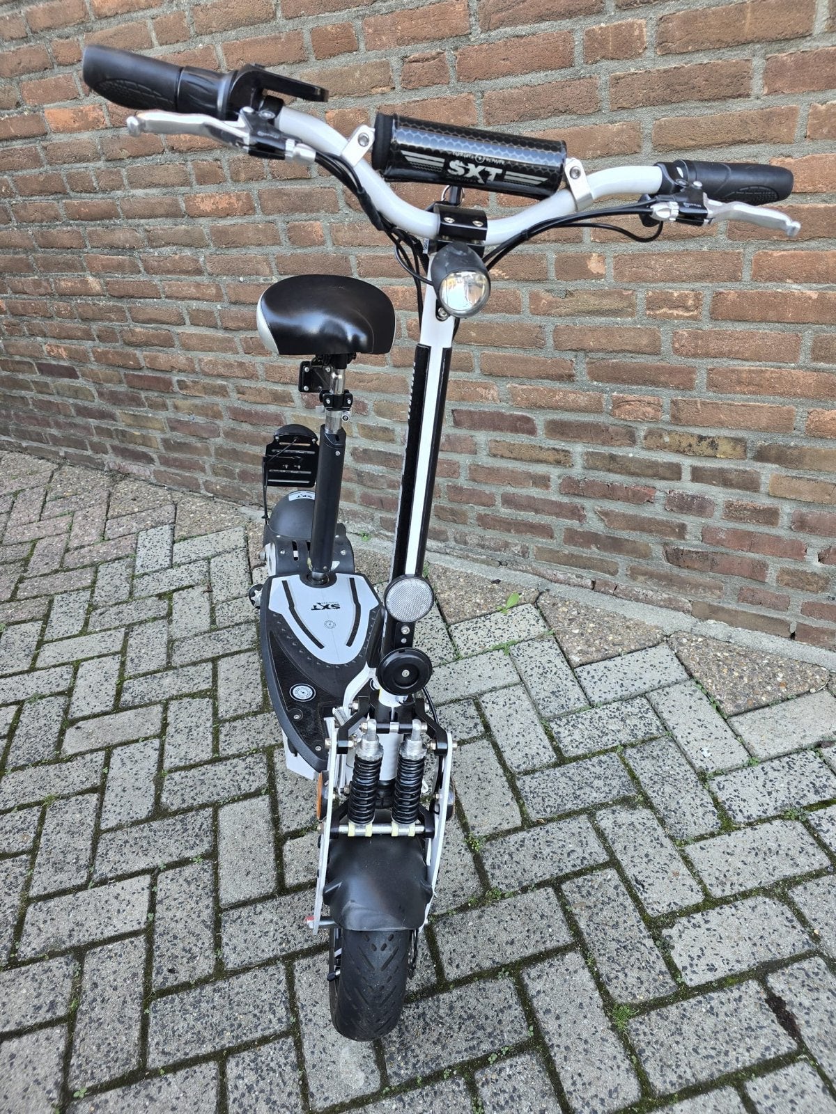 SXT Elektrische Step (E-scooter) met papieren en kenteken, Ophalen, Gebruikt, Elektrische step (E-scooter)