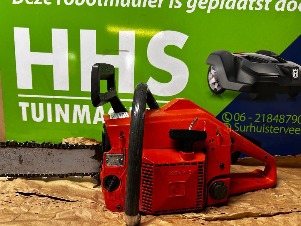 husqvarna 254 xp kettingzaag ouderwets degelijk, Tuin en Terras, Hand-tuingereedschap, Ophalen, Zo goed als nieuw, Husqvarna