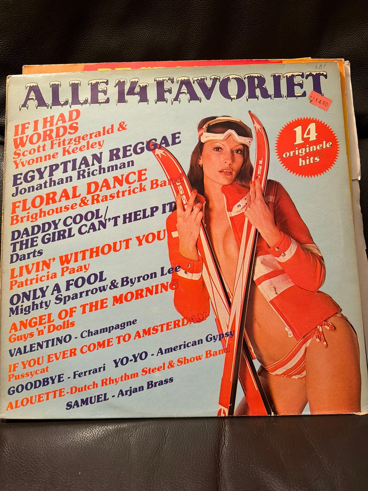 2.  Alle 14 Favoriet - 14 originele hits LP, Cd's en Dvd's, LP, Gebruikt, Pop, Ophalen of Verzenden