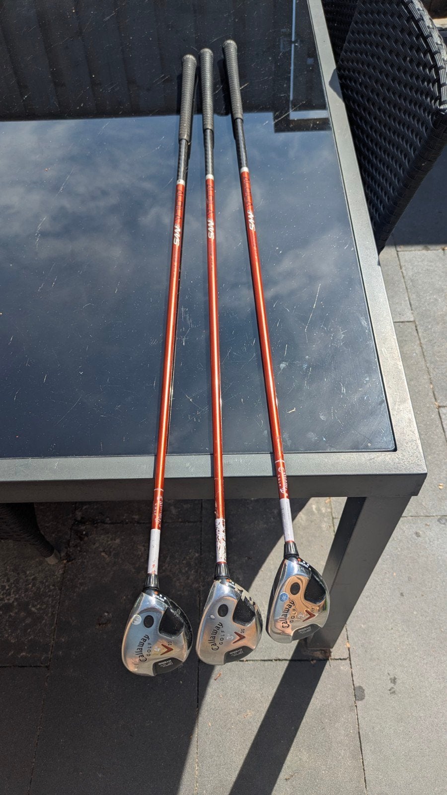 Callaway FT Fusion Hybrids (2H, 3H, 4H) R-flex, Ophalen of Verzenden, Gebruikt, Set, Callaway