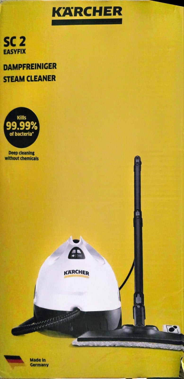 Karcher SC 2 EasyFix Stoomreiniger - Zo goed als nieuw!, Ophalen, Zo goed als nieuw