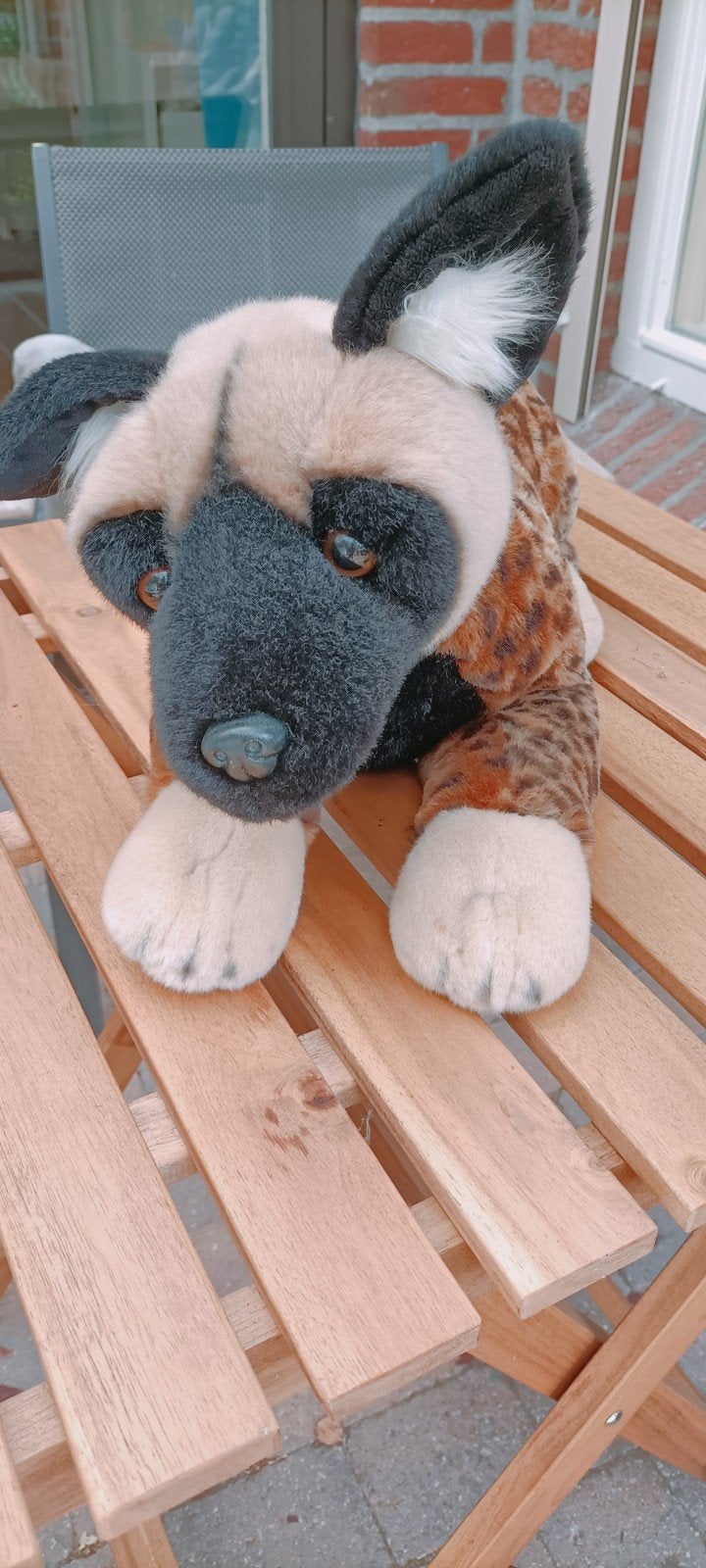 hyena knuffel, Kinderen en Baby's, Speelgoed | Knuffels en Pluche, Ophalen, Zo goed als nieuw, Overige typen