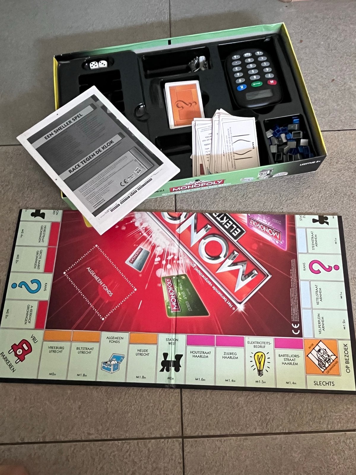Monopoly Elektronisch Bankieren - Compleet Gezelschapsspel, Drie of vier spelers, Ophalen, Gebruikt