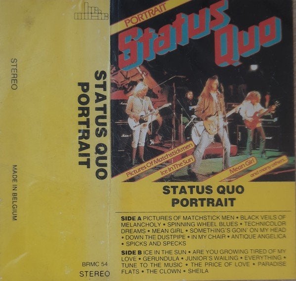 Status Quo - Portrait (Cassette)  Nieuw, Cd's en Dvd's, Gebruikt, 1 bandje, Ophalen of Verzenden, Origineel