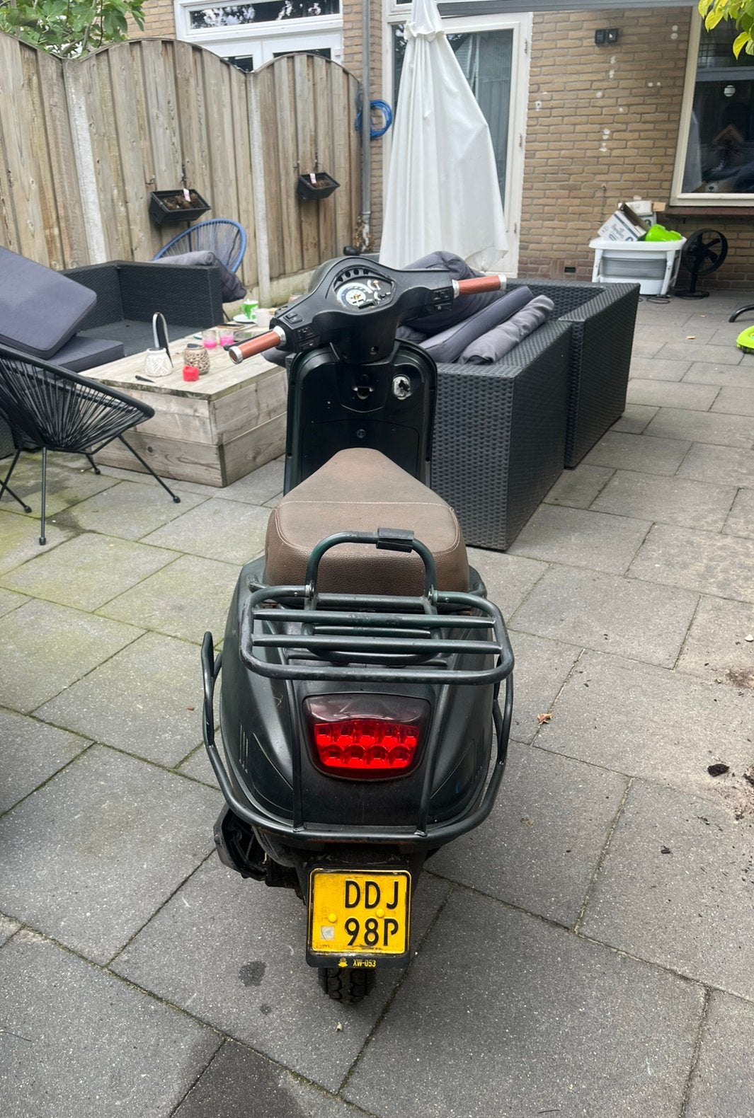 Agm vx50 klusscooter, Fietsen en Brommers, Gebruikt, Benzine, Ophalen, Overige merken