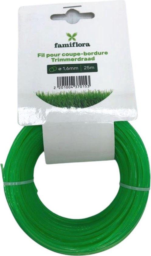 Grastrimmerdraad - draad voor grastrimmer - 25 meter, Verzenden, Nieuw, Elektrisch