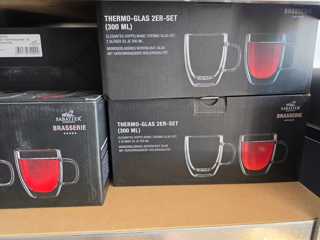 Partij van 10 Sabatier Brasserie thermo glazen (300ml), Ophalen of Verzenden, Nieuw, Waterglas