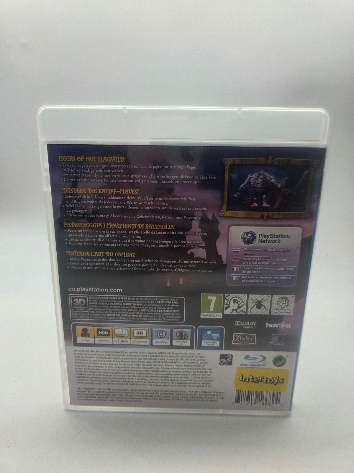 Medieval Moves: Deadmund's Quest PS3 (PlayStation Move), Avontuur en Actie, Ophalen of Verzenden, Zo goed als nieuw, Support@playstation.com