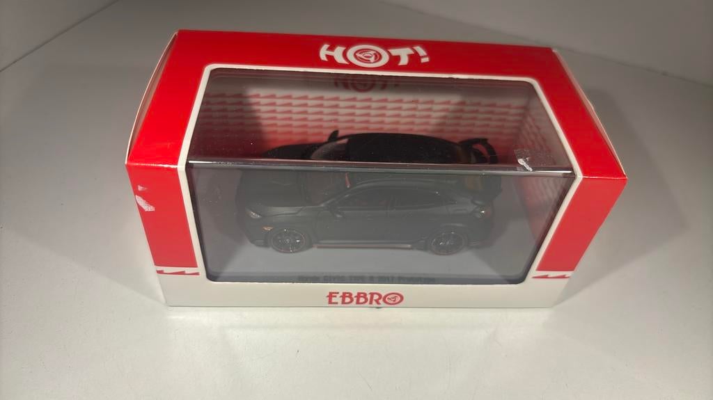 Honda civic type r 2017 prototype EBBRO 1.43, Overige merken, Auto, Ophalen of Verzenden, A
