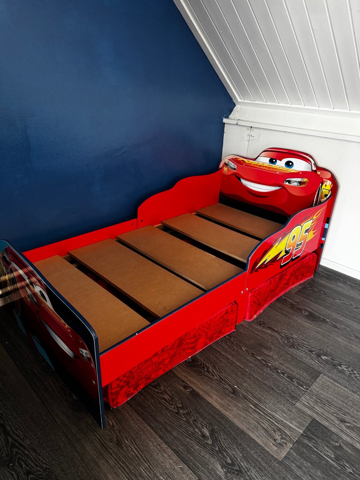 Complete Nette Cars Jongenskamer: Bed, Kast, Tafel, Wandplan, Ophalen, Gebruikt, Jongetje