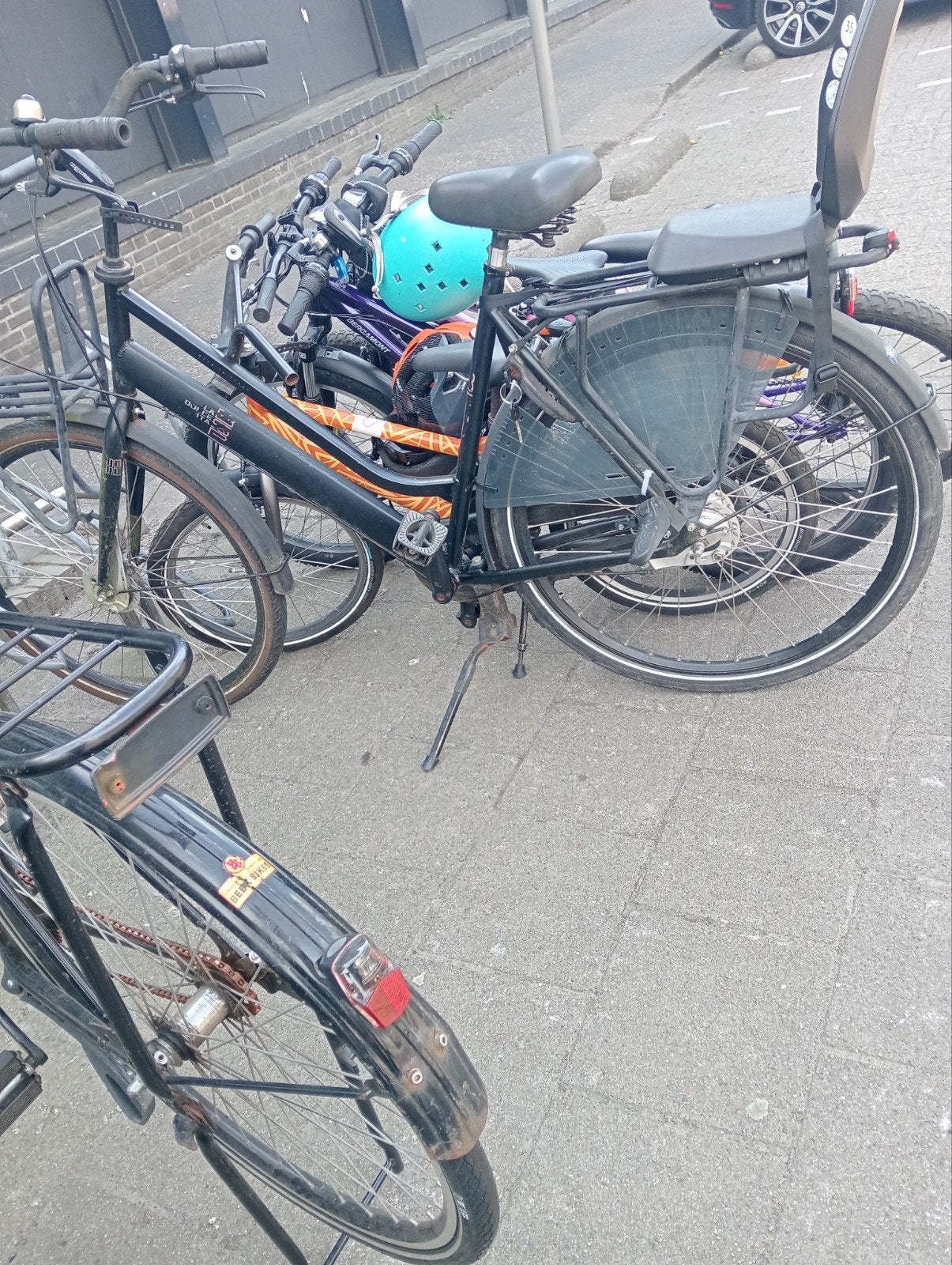 heren fiets, Fietsen en Brommers, 55 tot 59 cm, Ophalen, Terugtraprem, Jaren '60 of nieuwer