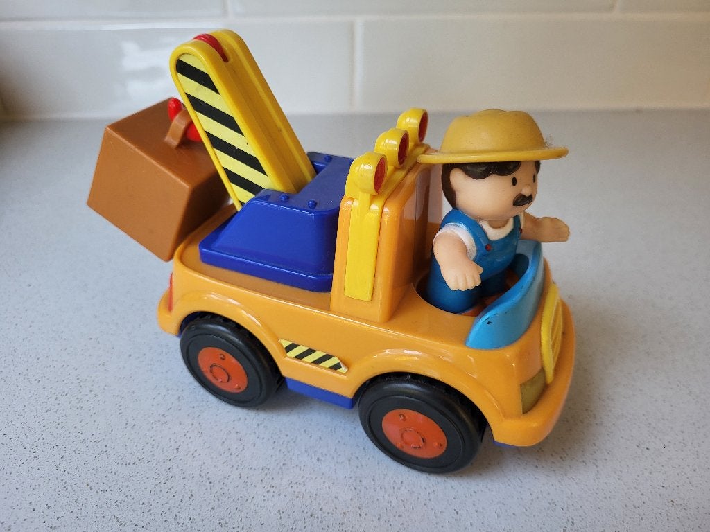 Takelwagen Little People - Met licht en geluid - Goede staat, Ophalen of Verzenden, Gebruikt, Auto of Voertuig, Met licht