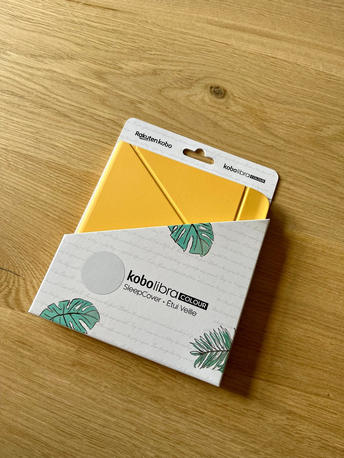 Kobo Libra Colour SleepCover - Geel, Computers en Software, Ophalen of Verzenden, Nieuw