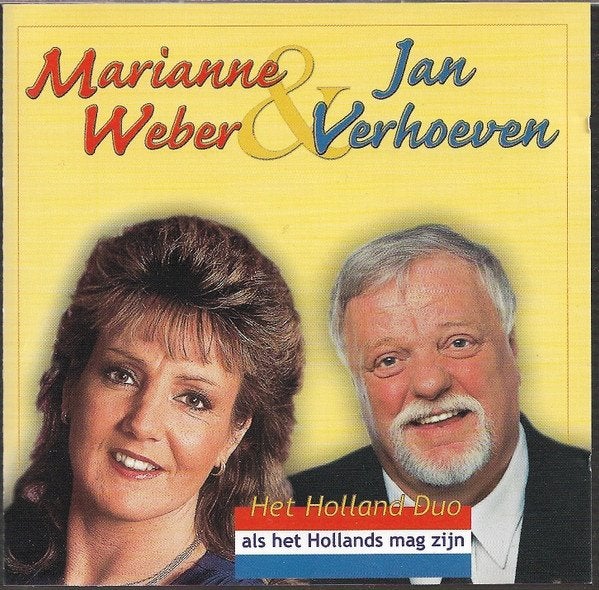 Marianne Weber & Jan Verhoeven - Het Holland Duo CD, Inclusief boekje, Zo goed als nieuw, Album, Schlager