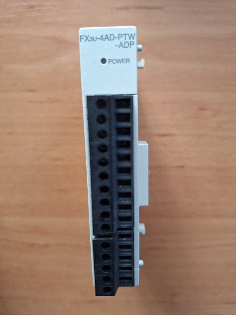 Mitsubishi analoge PLC ingangs module FX3U-4AD-PTW-ADP, Ophalen of Verzenden, Gebruikt