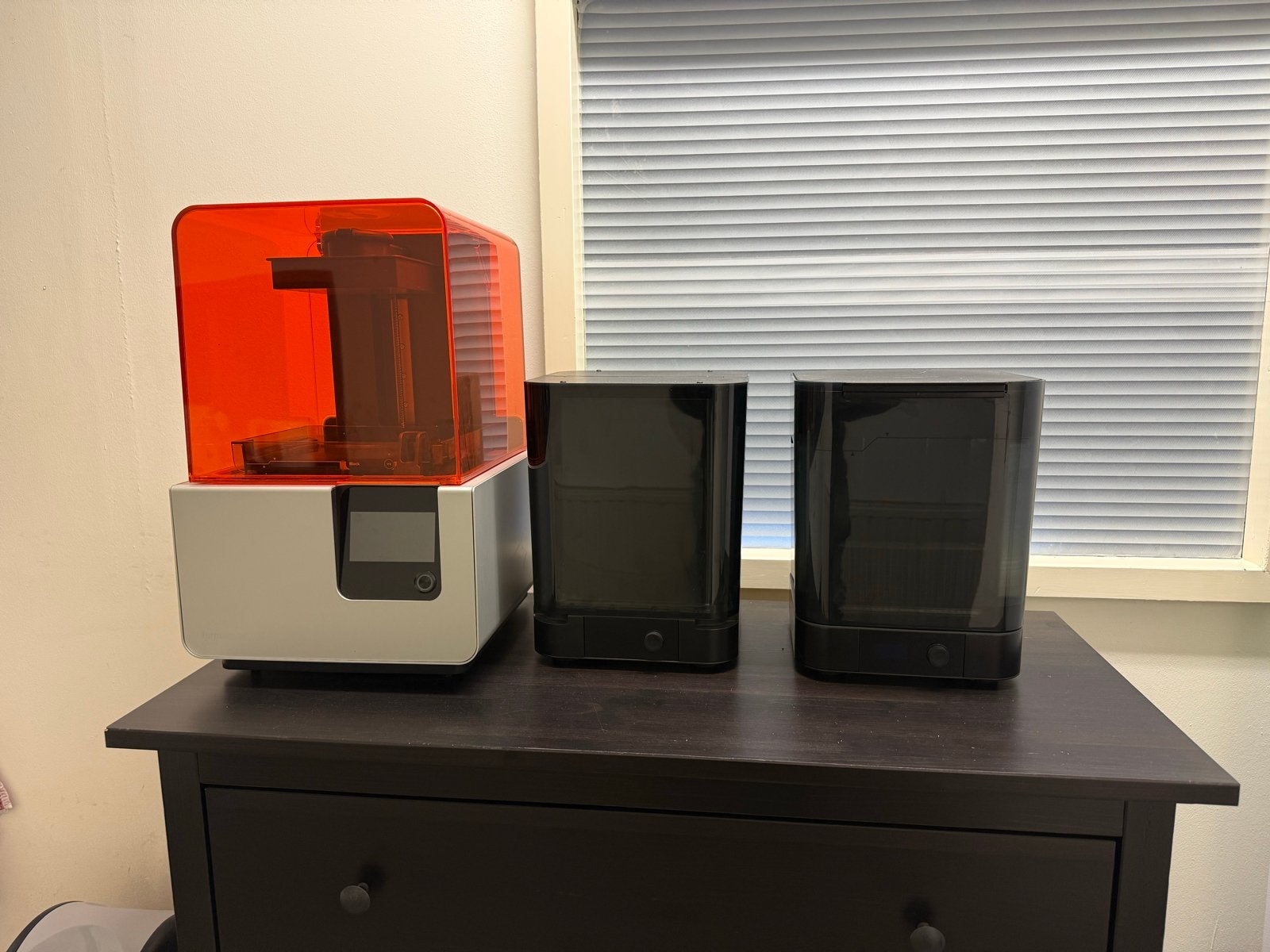 Formlabs 2 complete set met Form Wash en Form Cure, Computers en Software, Ophalen, Gebruikt, Ingebouwde Wi-Fi, Resin/Hars
