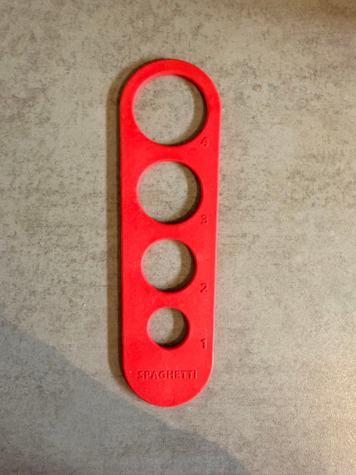 Spaghetti meter Postcodeloterij - Nooit gebruikt, Overige typen, Kunststof, Nieuw, Ophalen of Verzenden