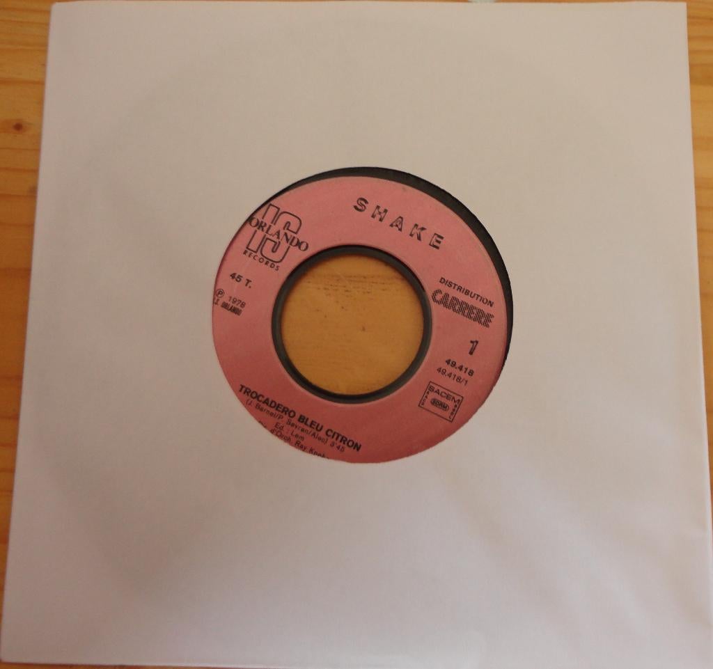 Snake > Trocadero bleu citron, Ophalen of Verzenden, Gebruikt, Overige genres, Single