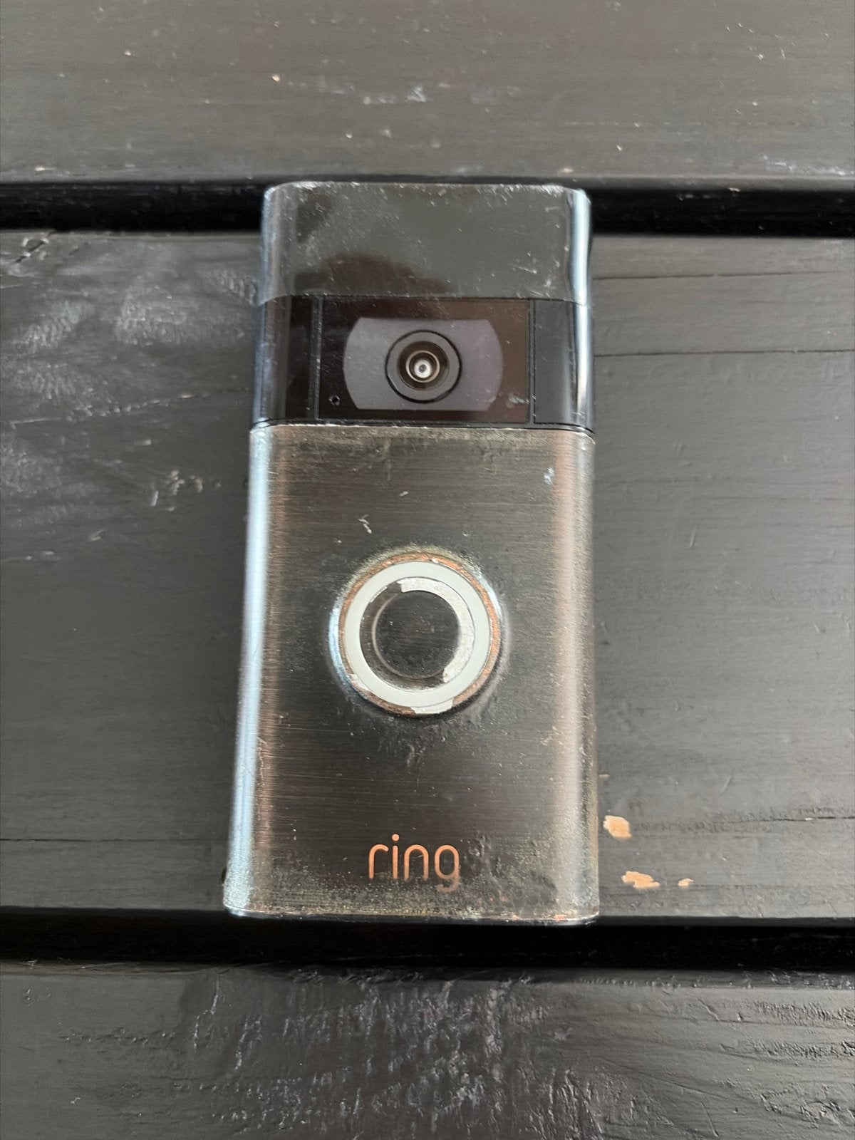 Ring Video Deurbel (2e generatie) - Draadloos, Ophalen of Verzenden, Bewegingsdetectiesensor, Gebruikt, Draadloos