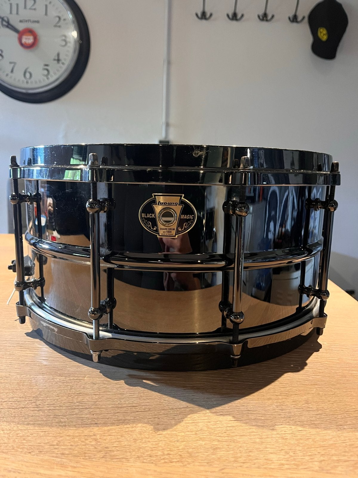 Ludwig Black Magic Snare 14x6.5, Muziek en Instrumenten, Ophalen of Verzenden, Gebruikt, Ludwig