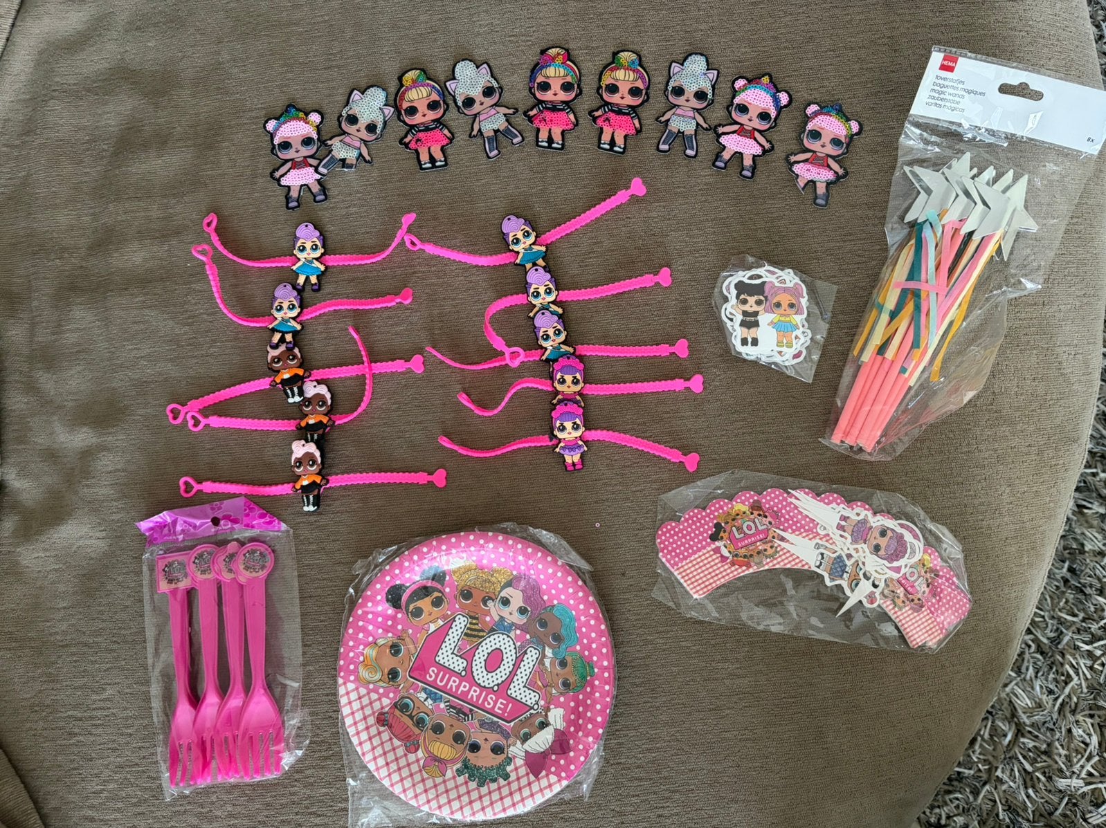 Party pakket LOL, Verzenden, Nieuw, Versiering