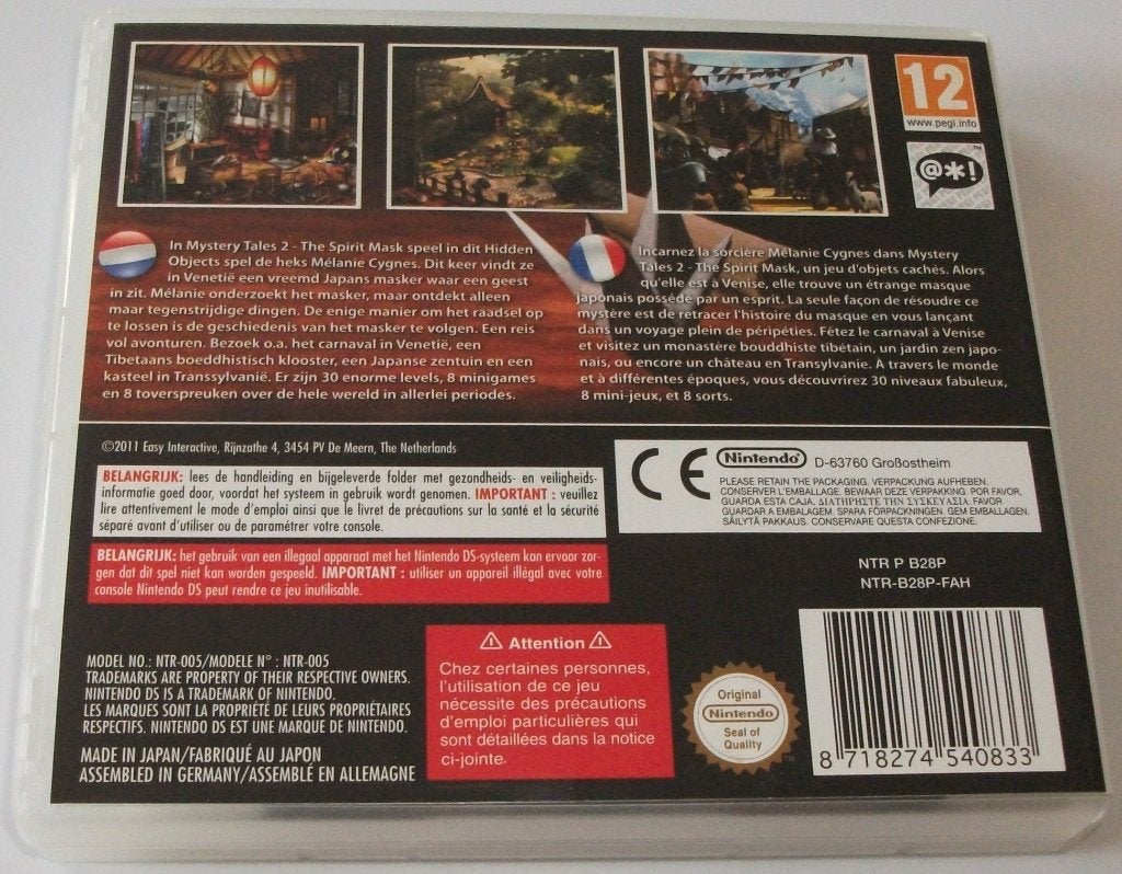 DS Game *** MYSTERY TALES 2 ***, Overige genres, Overige typen, Ophalen of Verzenden, Zo goed als nieuw