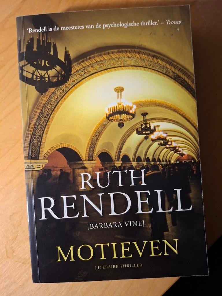 Ruth Rendell-Motieven Als Nieuw, Ophalen of Verzenden