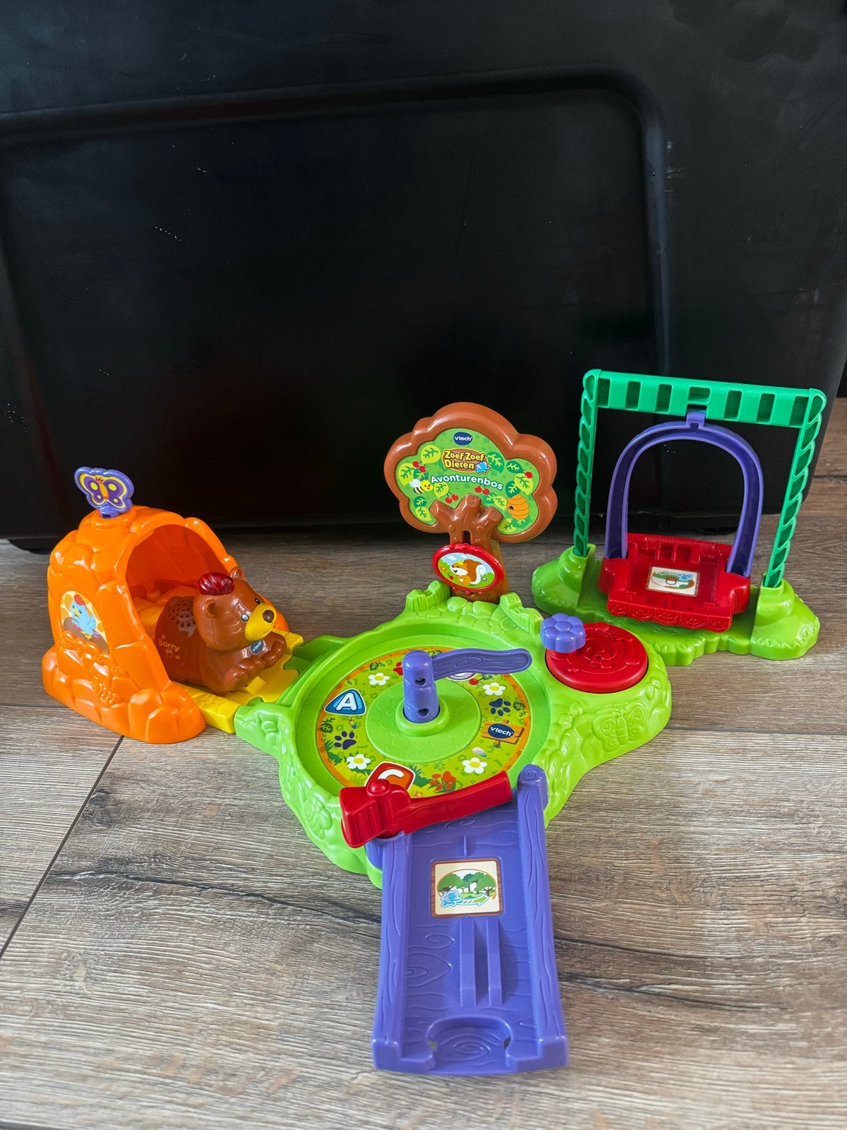 VTech Zoef Zoef Dieren Avonturenbos Speelset, Ophalen of Verzenden, Gebruikt