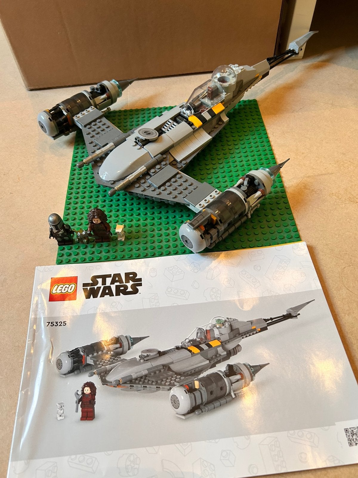 LEGO Star Wars 75325 – De Mandalorians N-1 Starfighter, Ophalen, Star Wars, Lego, Zo goed als nieuw