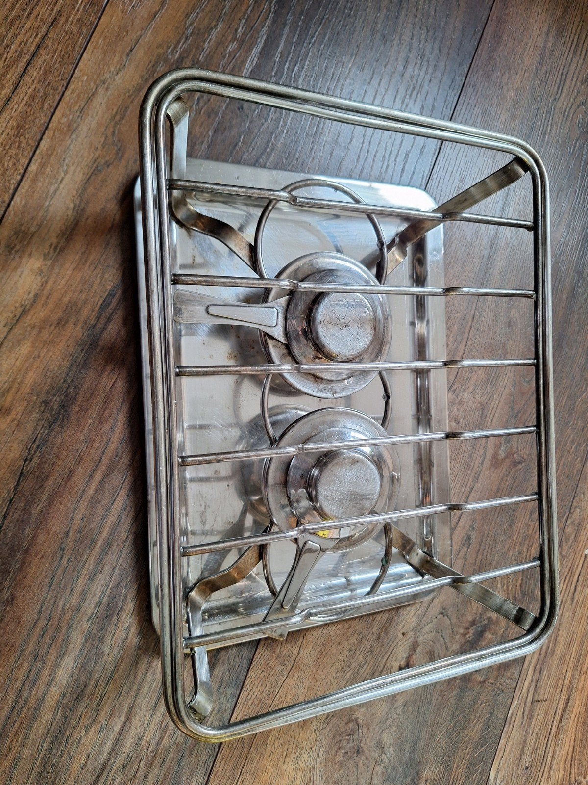 Vintage camping kooktoestel met branders, Ophalen, Gebruikt
