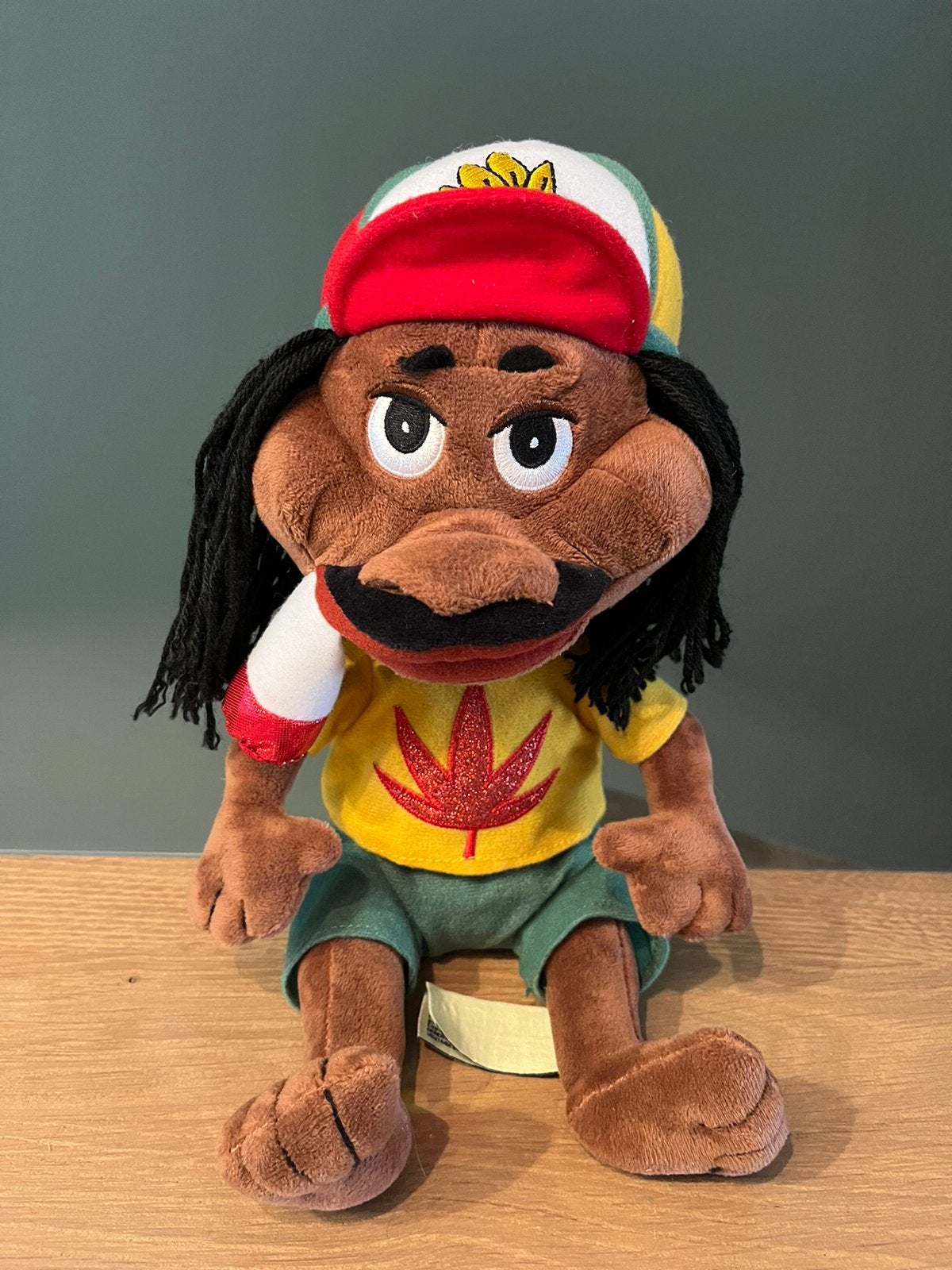 Leuke rastaman Bob Marley knuffel, Ophalen of Verzenden, Zo goed als nieuw, Overige typen