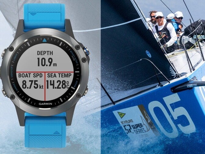 Garmin Quatix 5, Ophalen of Verzenden, Gebruikt, Zwart, Android