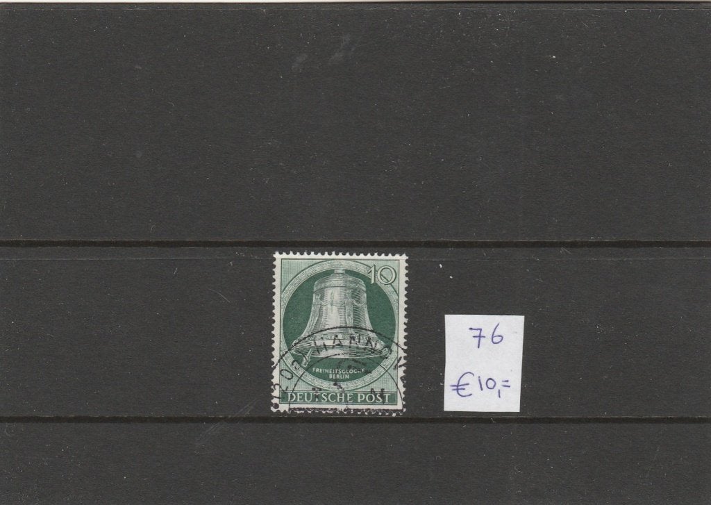deutsche post- mi 76, Ophalen of Verzenden, BRD