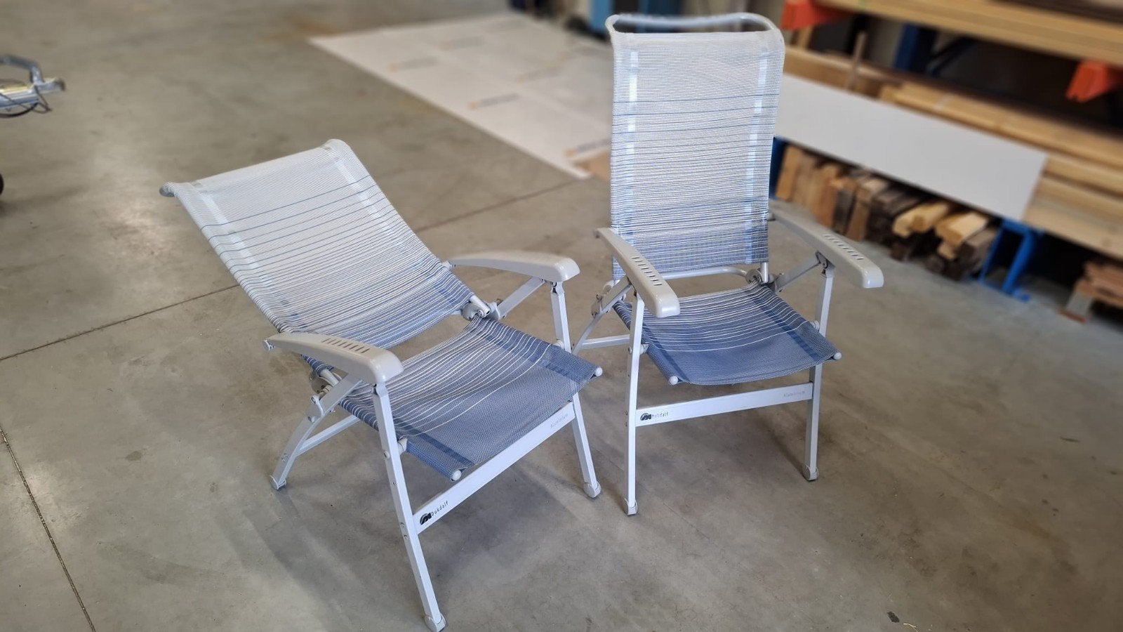 2 Campingstoelen, Ophalen, Gebruikt, Campingstoel