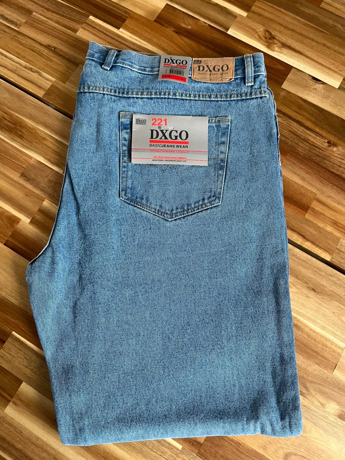 Voor mannen met een maatje meer., Ophalen of Verzenden, Nieuw, Blauw, Overige jeansmaten