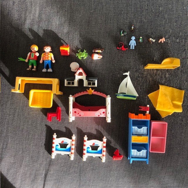Playmobil 5333 Grote kinderkamer incompleet, Ophalen of Verzenden
