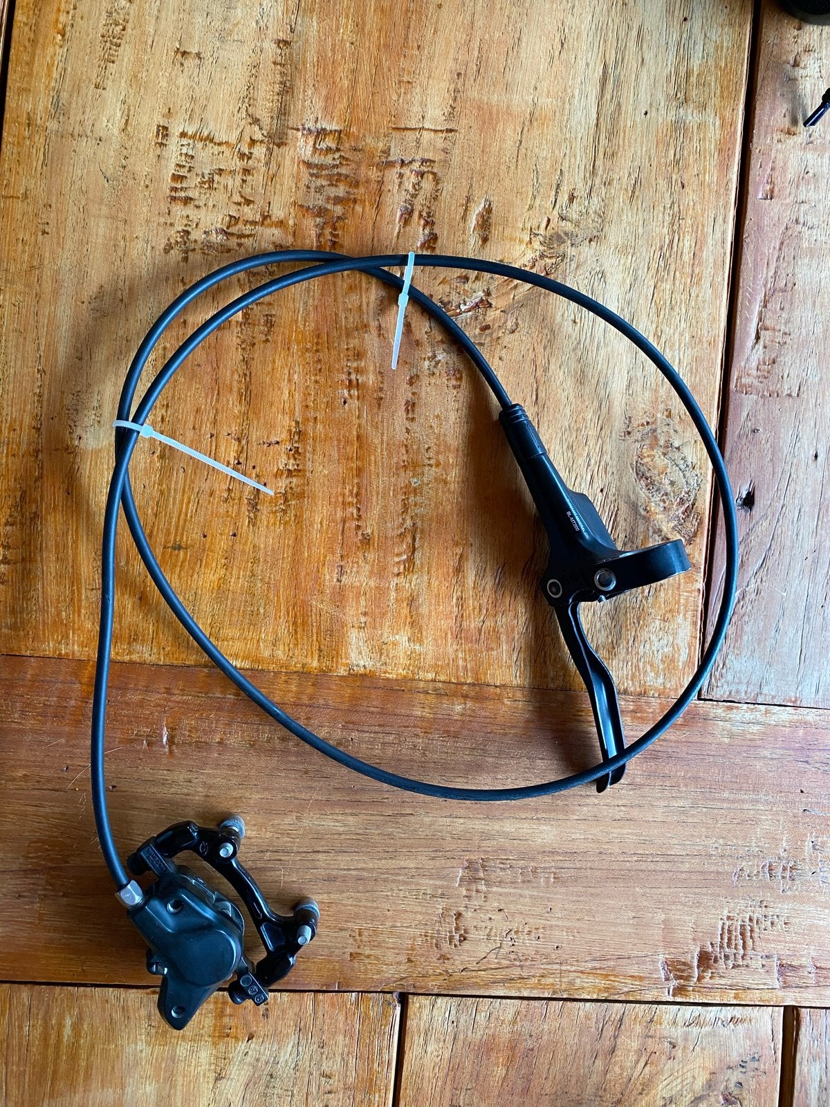 Shimano BL-MT200 remset (voor en achter), Fietsen en Brommers, Fietsonderdelen, Remmen, Gebruikt, Ophalen of Verzenden, Aluminium