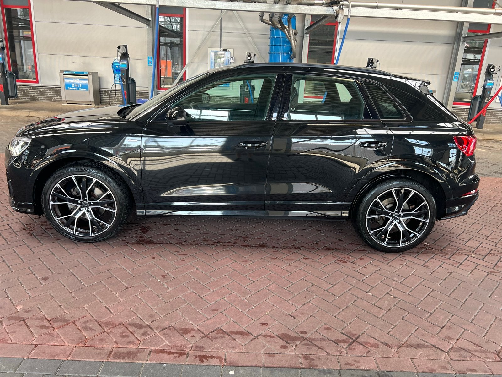 Audi Q3 35 Tfsi 150pk S Tronic 2019 Zwart, Zwart, 4 cilinders, Zwart, 84 €/maand