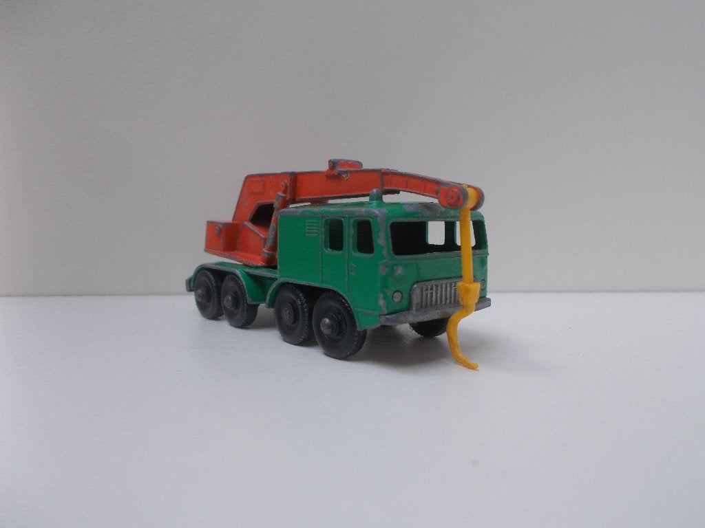 6436 Faun 8 Wheel Crane Lesney Matchbox No 30, Ophalen of Verzenden, Gebruikt, Bus of Vrachtwagen