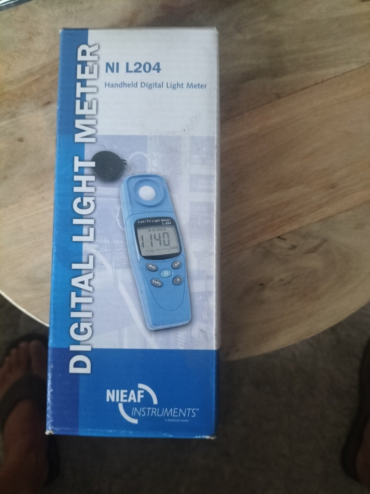 Digitale licht meter Nieaf NI L204, Ophalen of Verzenden, Nieuw, Licht