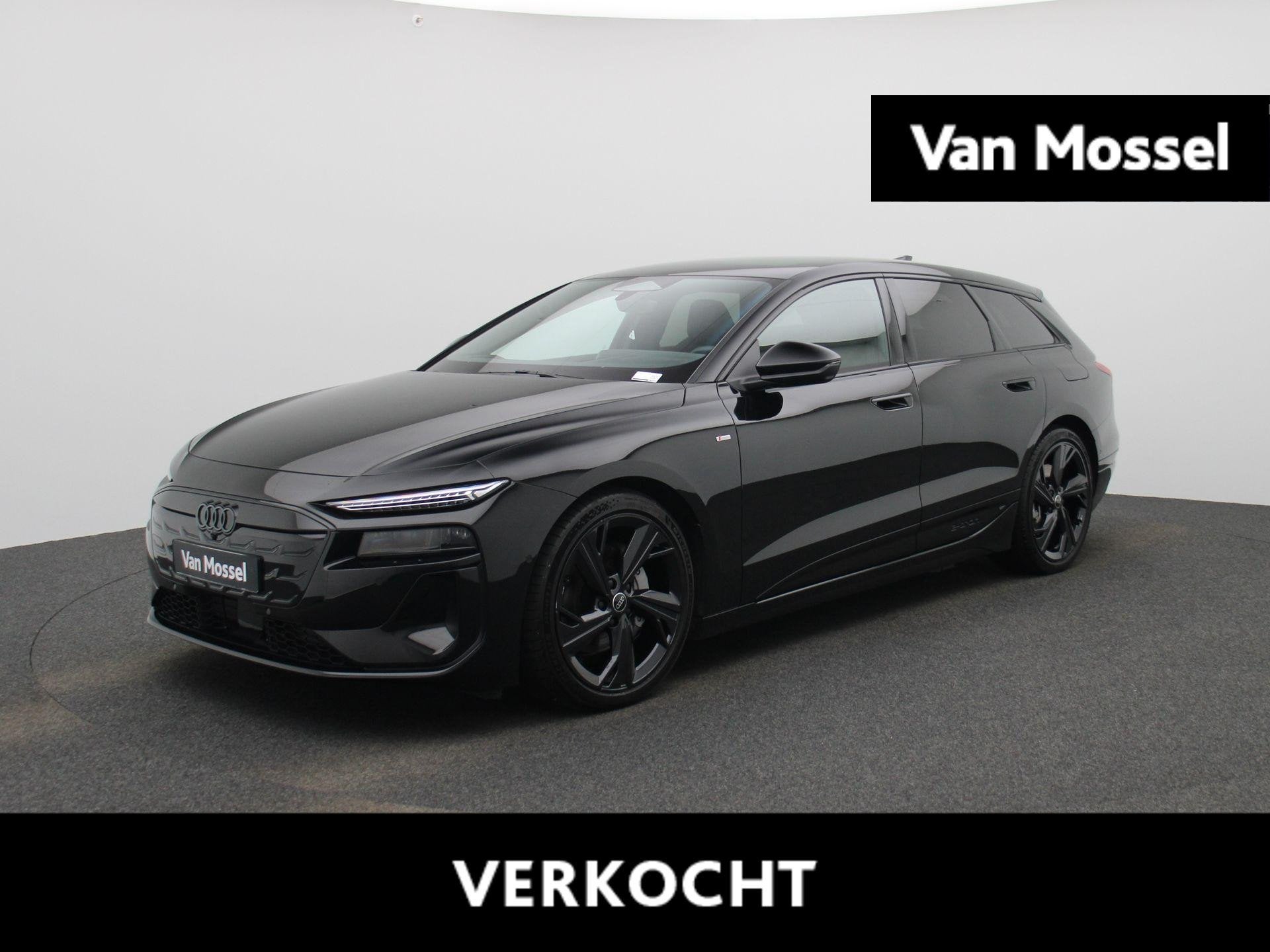 Audi A6 Avant e-tron edition quattro 100 kWh 429 PK l SoH 99, Auto's, Automaat, Stof, Zwart, Vierwielaandrijving