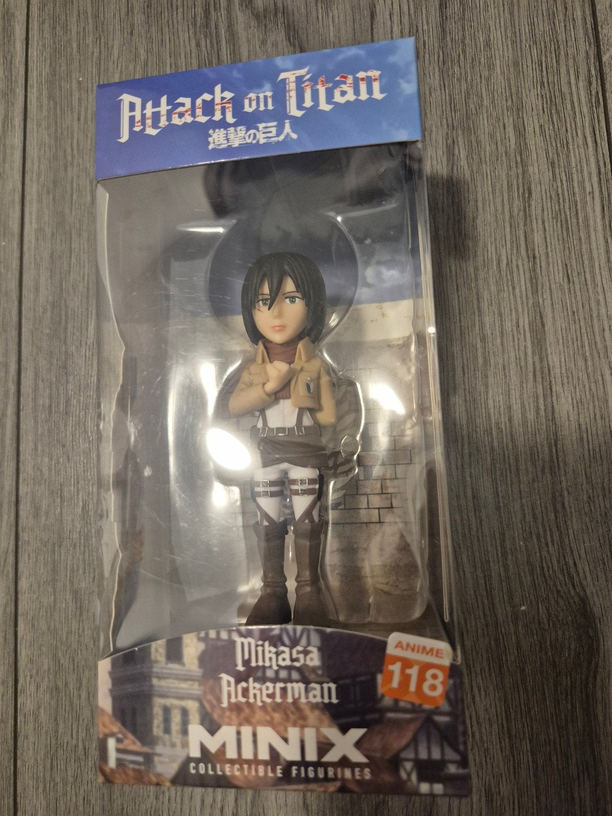 Attack on Titan Mikasa Ackerman MINIX Figuur Nieuw, Ophalen of Verzenden, Nieuw