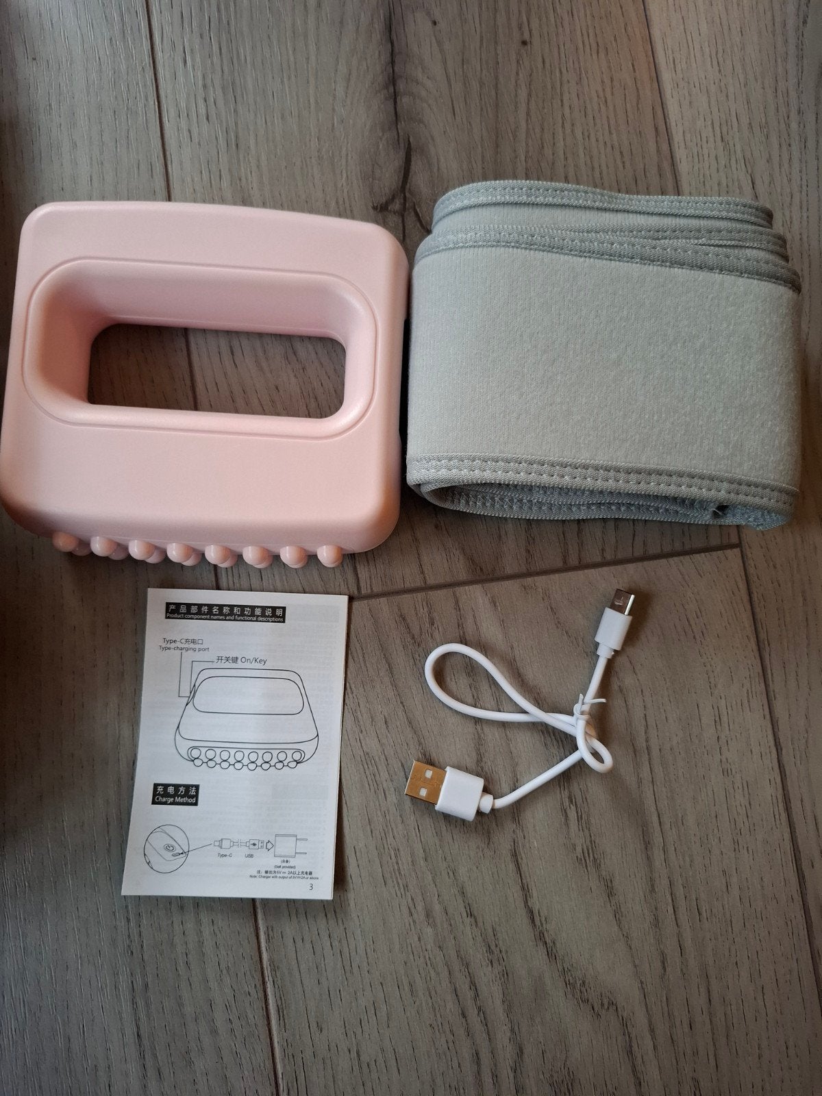 Roze elektrische massage band nieuw, Verzenden, Nieuw, Roze