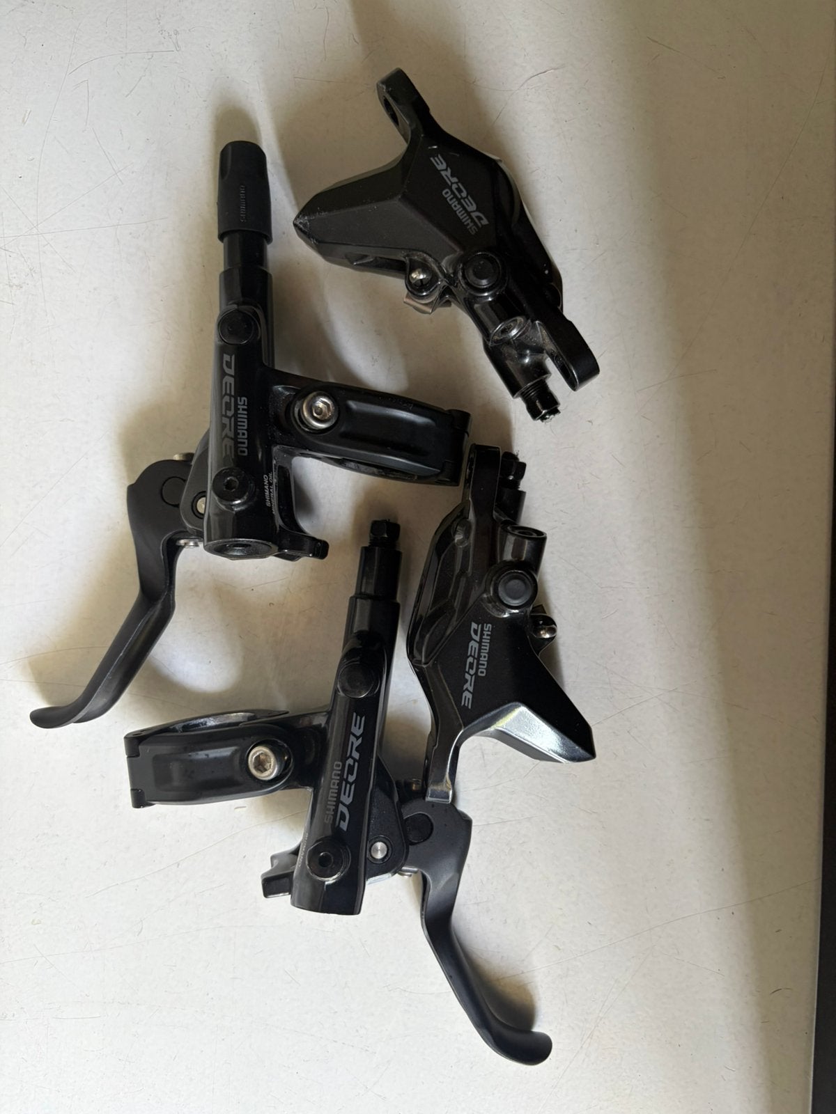 Shimano Deore BL-M6100  rem groep, Fietsen en Brommers, Fietsonderdelen, Ophalen, Zo goed als nieuw