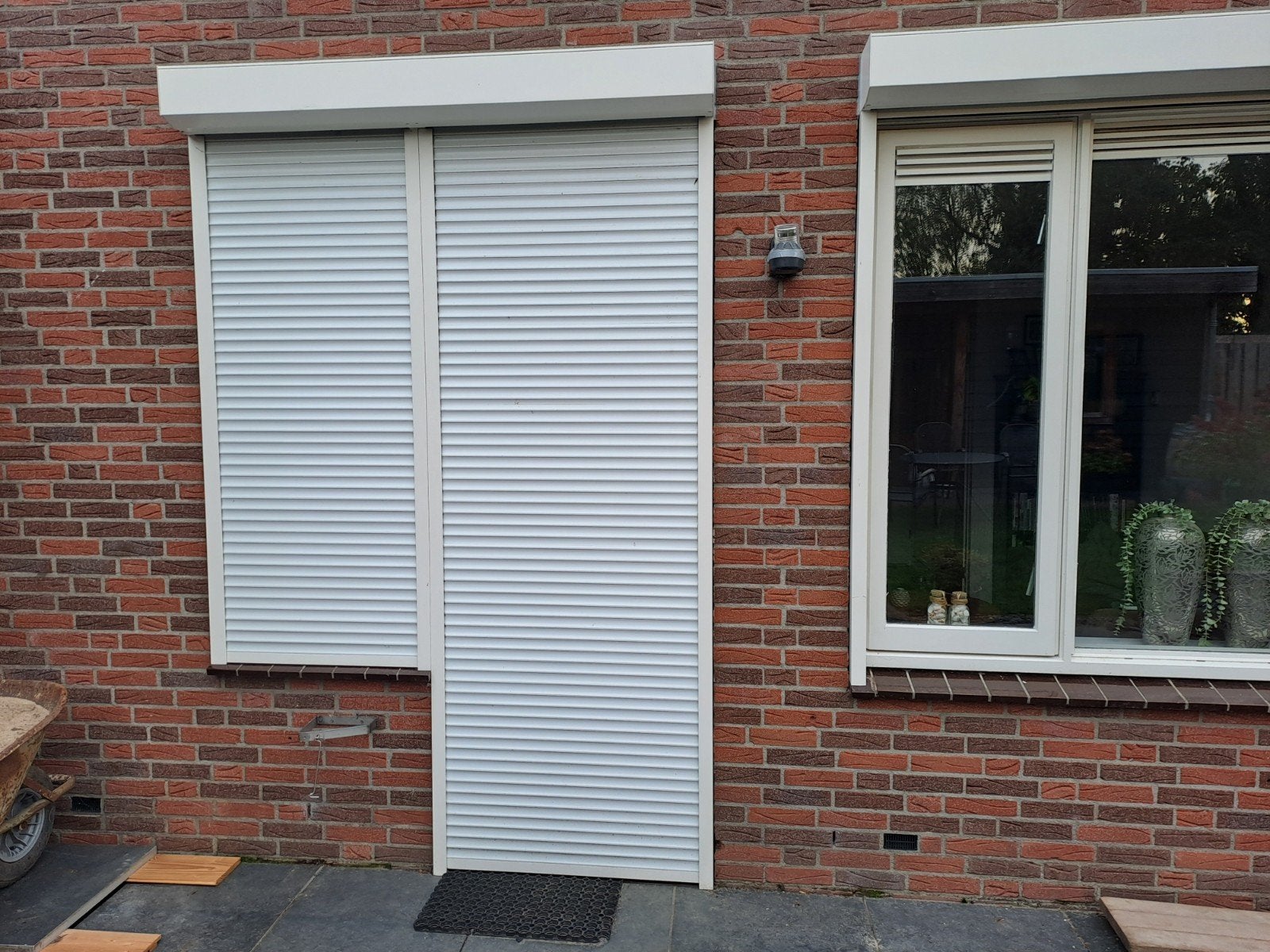 rolluik, Doe-het-zelf en Verbouw, Ophalen, Wit
