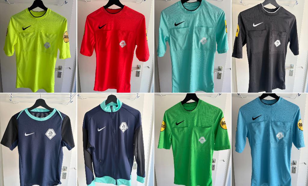 Nike KNVB scheidsrechterskleding, Maat XS of kleiner, Ophalen of Verzenden, Gebruikt, Shirt