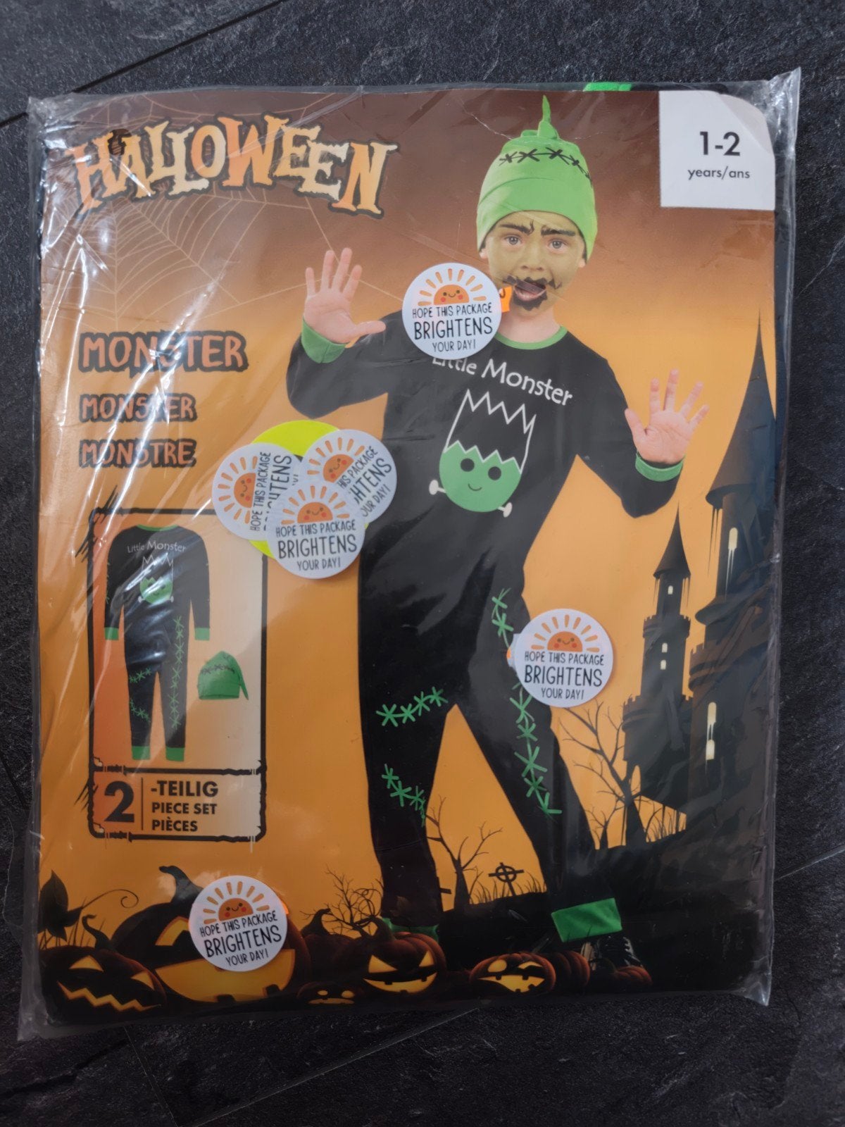 Halloween monsterpakje 1-2 jaar, Ophalen of Verzenden